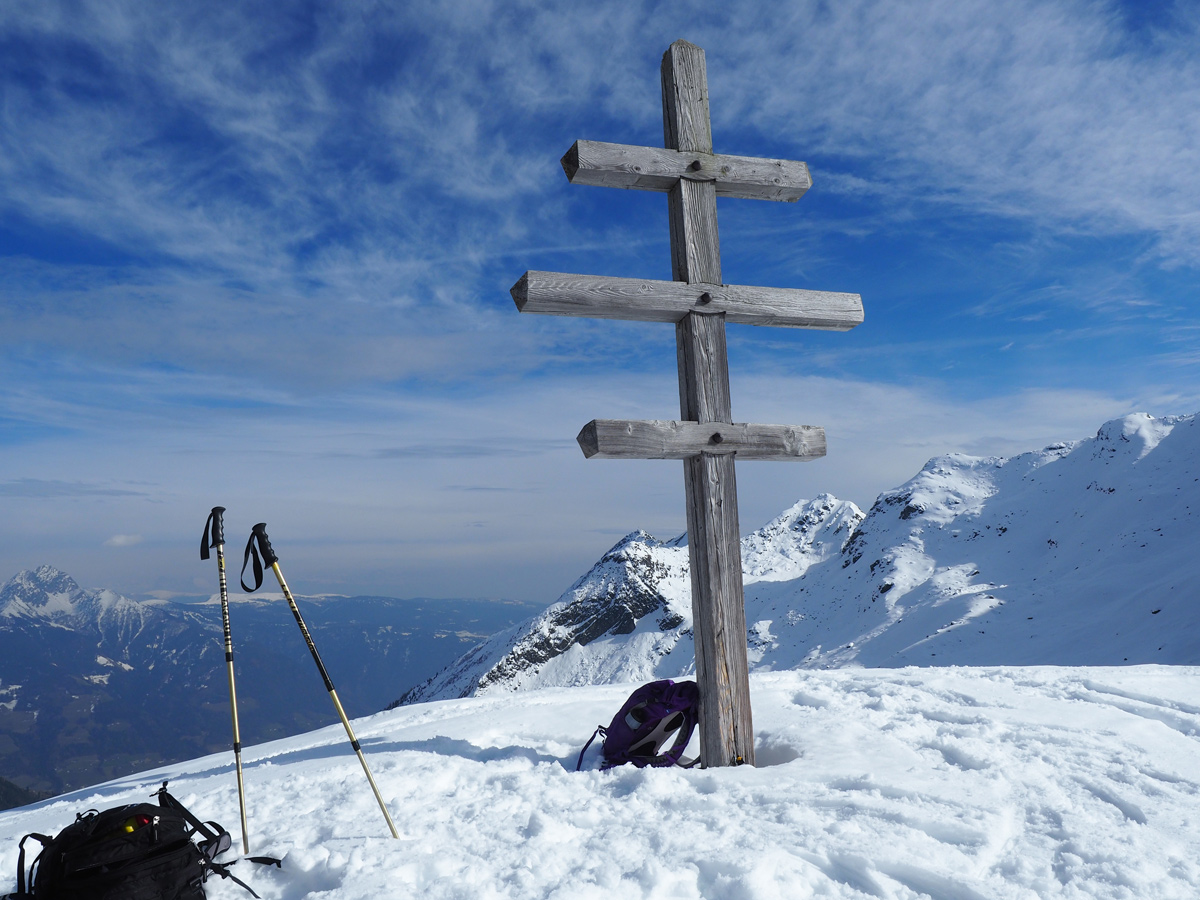 Schneeschuhwanderung Fischbühel, Südtirol