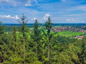 Weitwandern Chiemsee - Weitsee, Marquartstein Chiemseeblick