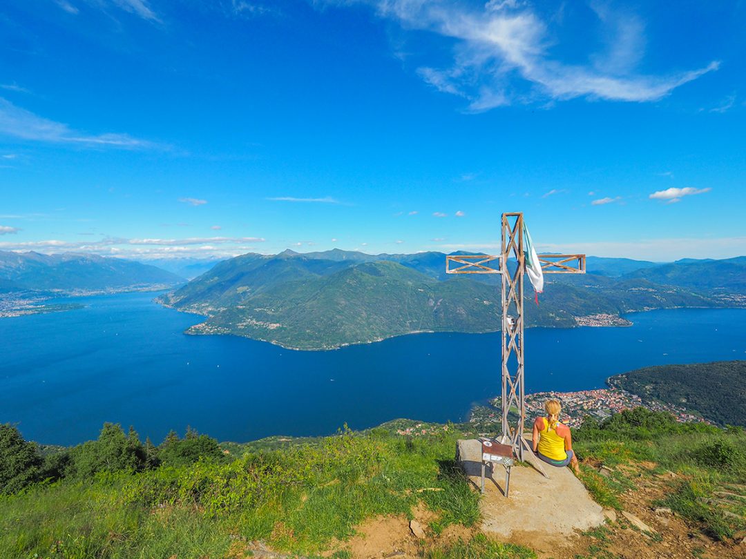 Monte Giove Wanderung am Lago Maggiore