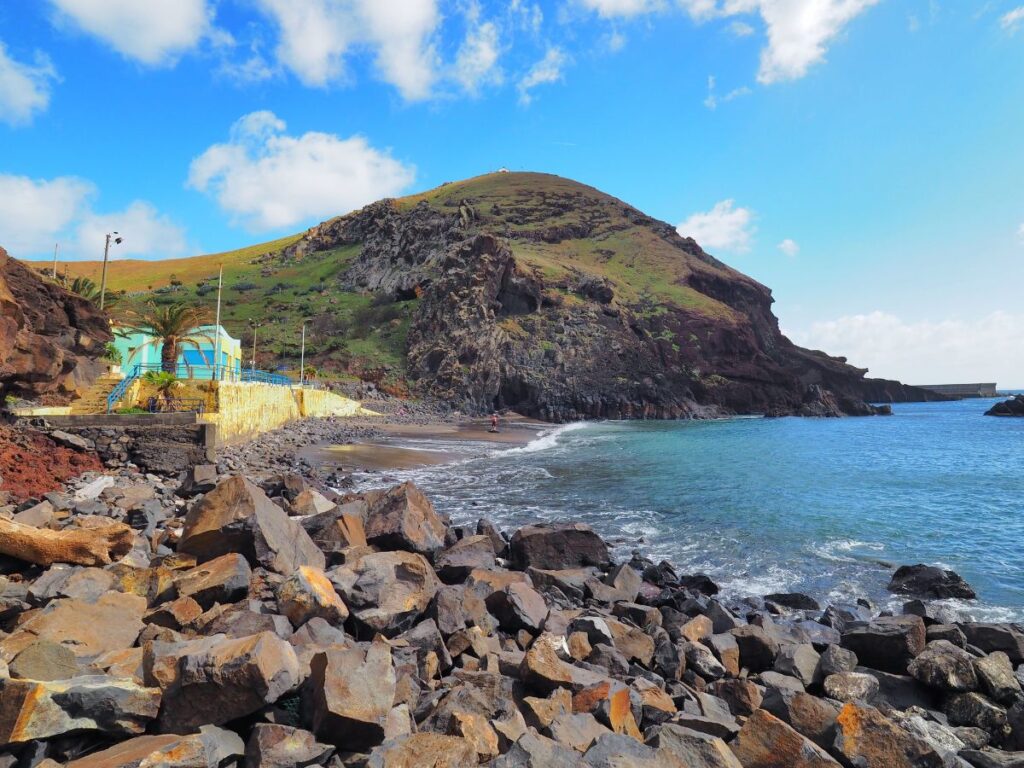 Prainha - Sandstrand auf Madeira