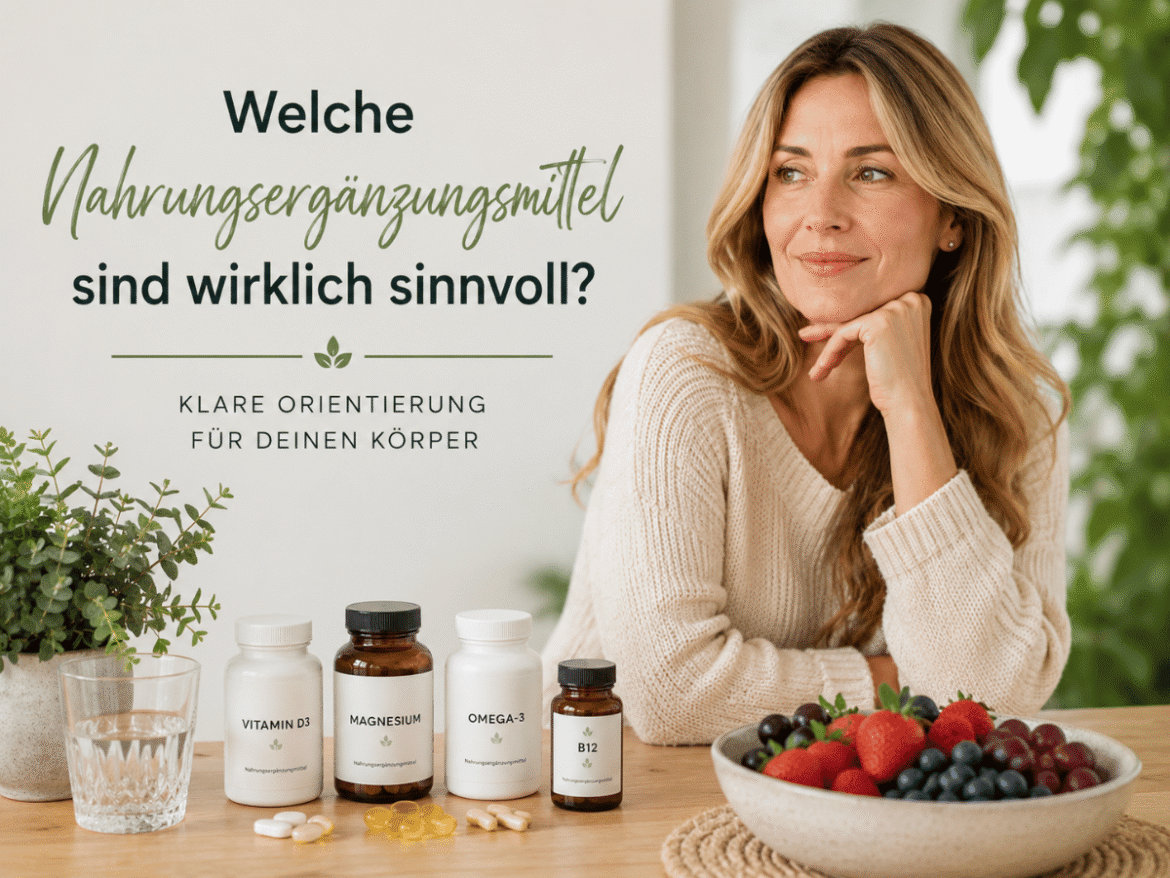 Welche Nahrungsergaenzungsmittel sind sinnvoll
