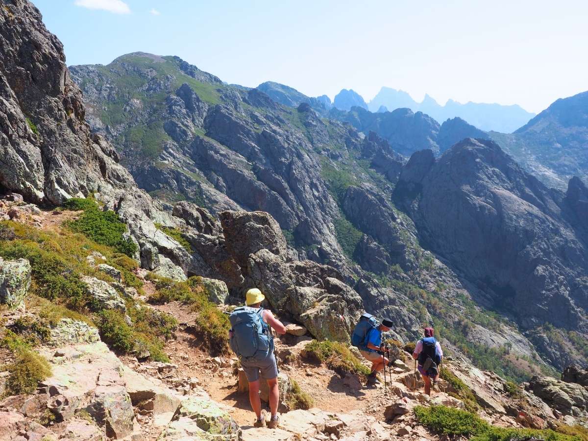 Wandern in den Bergen